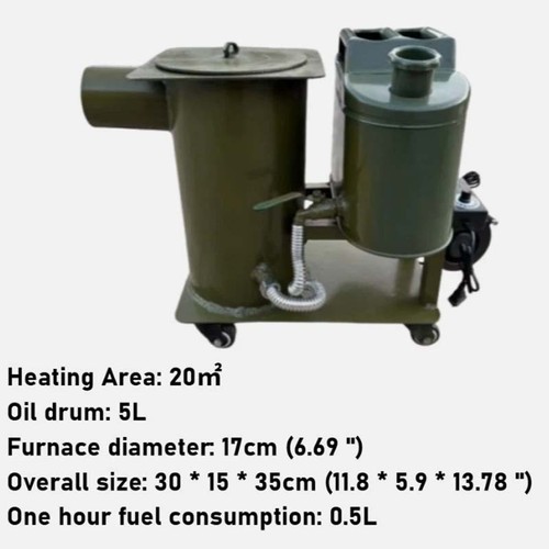 New smokeless waste - new, stove