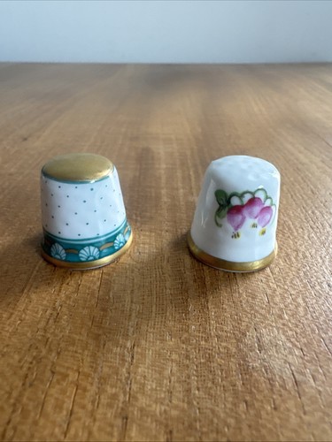 Herend porcelain thimbles 2 - herend,