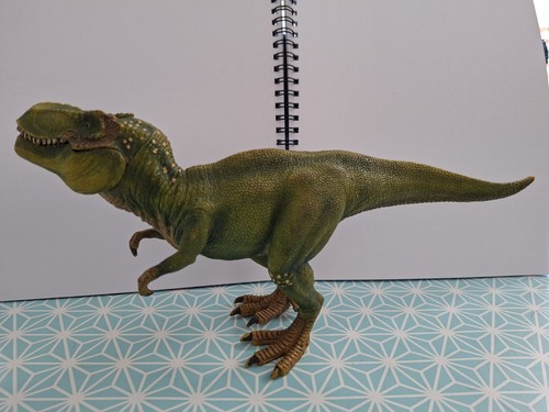 Schleich green tyrannosaurus - schleich,