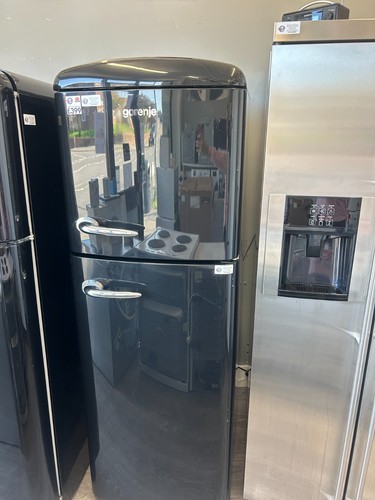 Black gorenje fridge - fridge, freezer