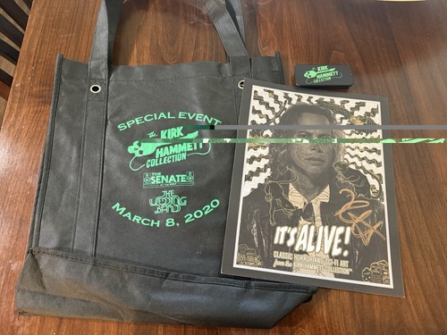 Kirk hammett signed autograph - signed,