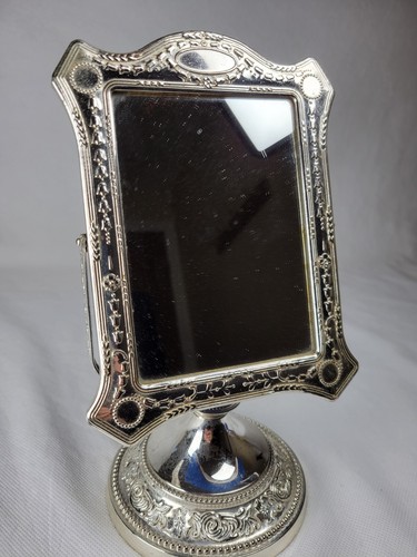 Vanity mirror silver tone - vanity,