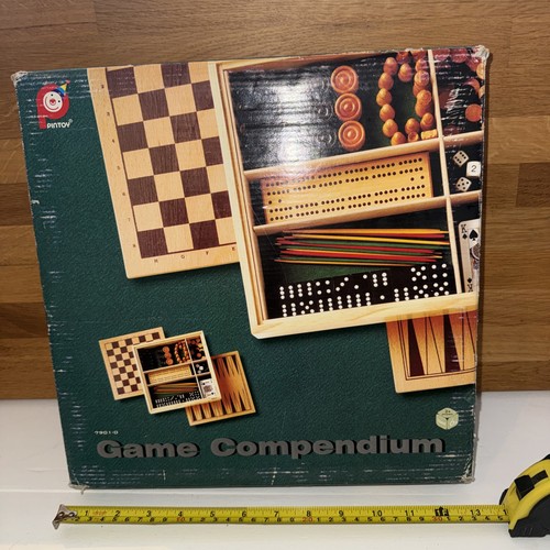 Pintoy wooden game compendium - pintoy,