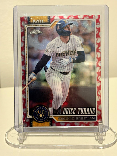 Topps 2026 chrome brice turang - brice,
