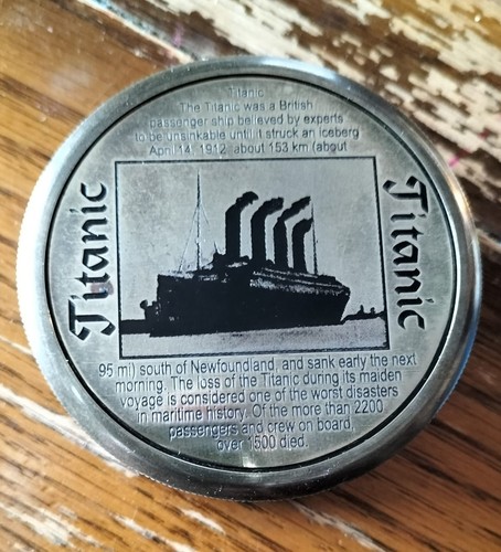 Titanic compass souvenir - titanic,