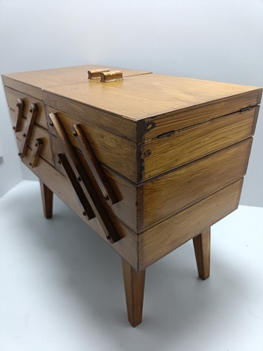 Vintage tier wooden - 3,