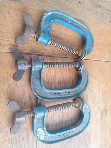 Record clamps quantity 3 - clamps,,
