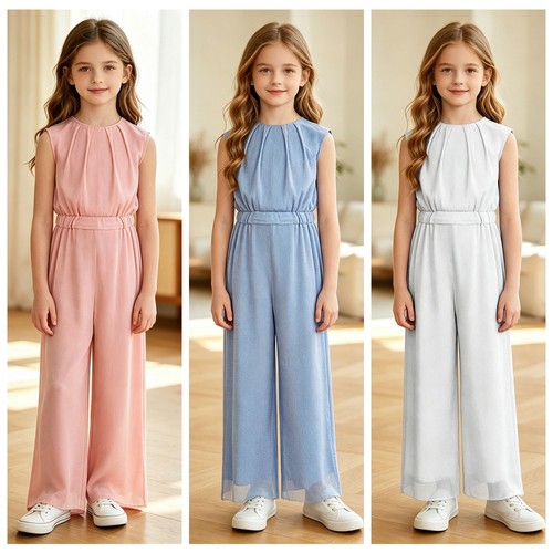 Girls overall disco romper - uk,