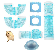 Hamster Tubes Set Transparent