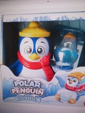 New Childs Polar Penguin Ice/Slushy Maker Fun Snow Cone & Ice Crusher Boxed
