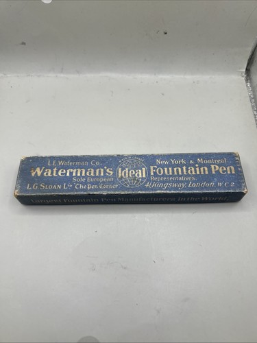 Waterman ideal pen box - box, only