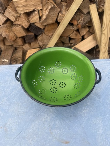 Vintage french green - french, enamel