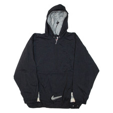 NIKE Mens Anorak Jacket Black