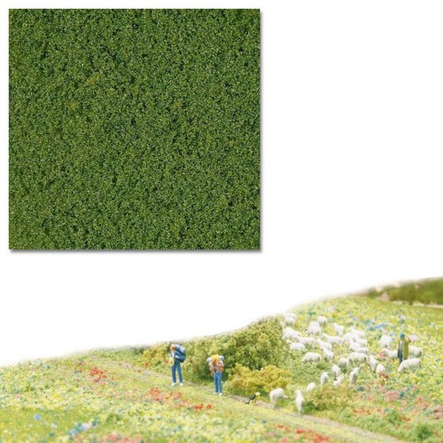 Fine flock middle green 500ml - flock,