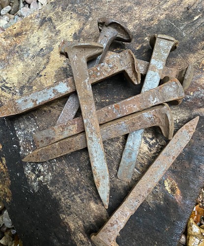 Railroad spikes - railroad, 6.5”