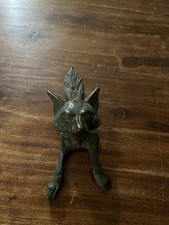 Vintage Fox Head Door Knocker