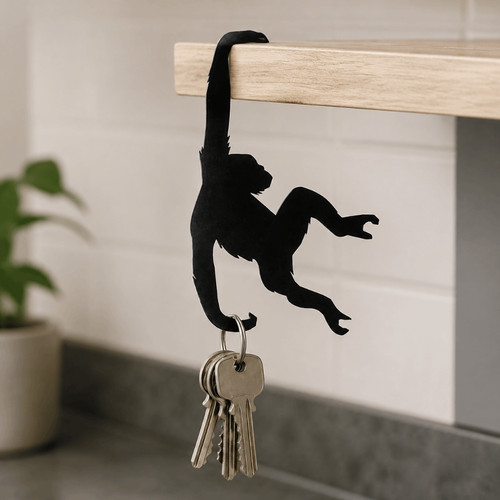 Wooden banana balance - banana,