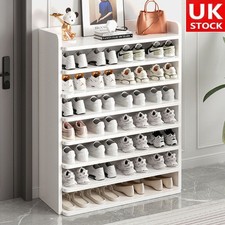 4/6/8 Tier Wooden Shoe Rack