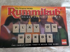 Vintage Rummikub Tile Word