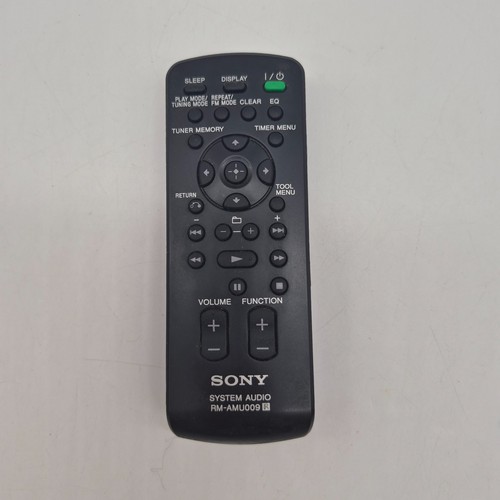 Sony amu009 remote - rm-amu009, control