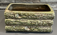 SYLVAC OLD GREEN LOG TROUGH /