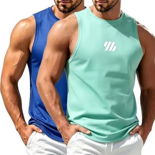 Men casual fitness tank - men's,