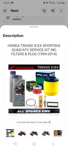 Honda trx400 sportrax - honda,