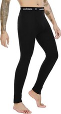  Men's 100% Merino Wool Base Layer Pants Ski Thermal Underwear Long Johns Bottom