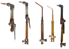 Vintage AirCo Victor Harris Cutting Brazing Torch Lot