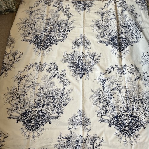 Blue and white chinoiserie - and,