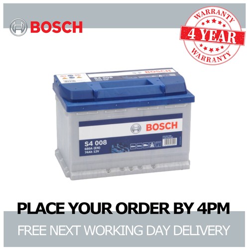 Bosch s4008 car battery - bosch,