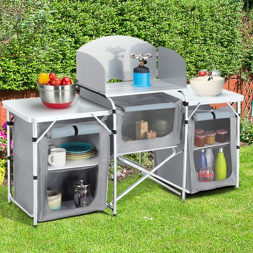 Camping cupboard kitchen - camping,
