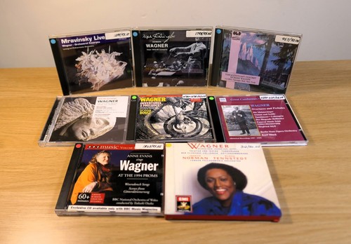 Lot wagner cds - lot, of