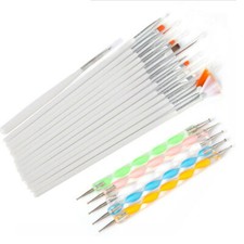 Brush Gel Nail Polish Art Set