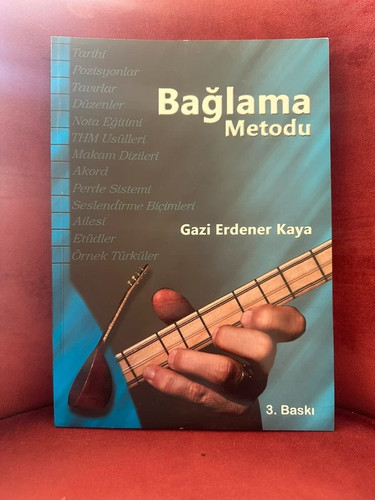 Baglama saz method book - method,