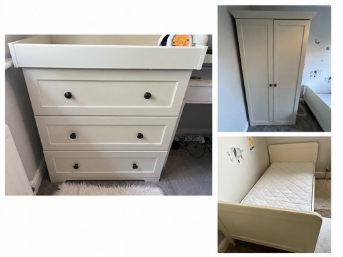 Cot bed wardrobe - /, and