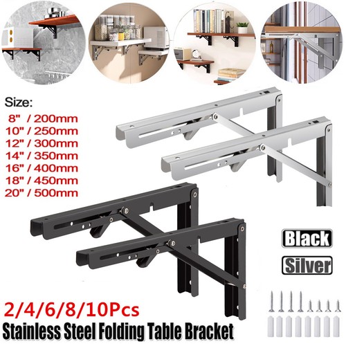 Folding bracket for - 8"-20",