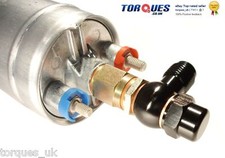 AN -6 (AN6) Banjo Adapter and Cap in Black  Fits Bosch 044 Fuel Pump