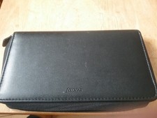 Filofax Pennybridge Compact Organiser - Black - with ruler, pen and blank pages