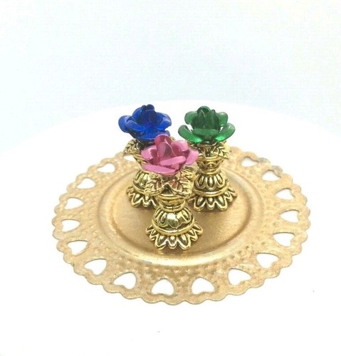 Dolls house handmade rose - dolls,