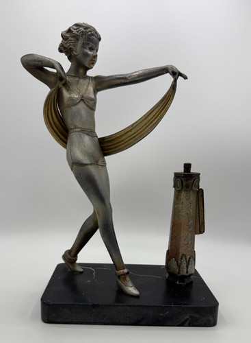 Art deco lady figure - deco,