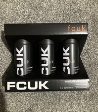 FCUK Mens Body Spray Trio Gift
