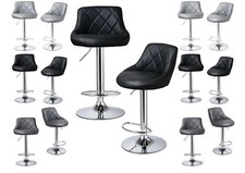 2 X PU Leather Swivel Gas Lift