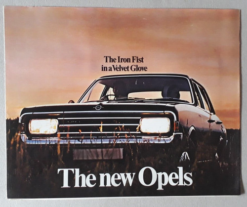 Opel range brochure 1968 - brochure, c.1968