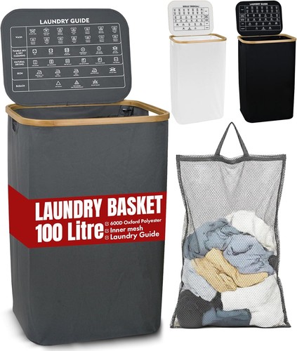 Laundry basket with - basket,