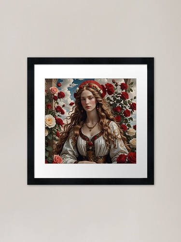 Mary magdalene healer framed - mary, magdalene.
