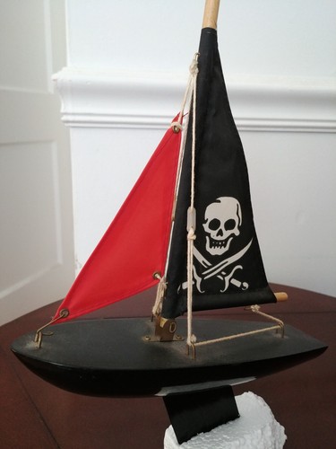 Rare vintage wooden - wooden, black