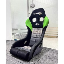 1pc BRIDE ZETA IV Bucket chair Racing seats Silver glitter on the back suede