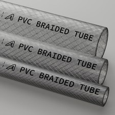 Clear PVC Braided Hose Food