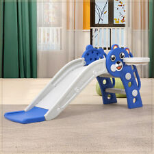 Toddler Slide Bear Baby Slide Children Playground Kids Garden IndoorOutdoor Toys